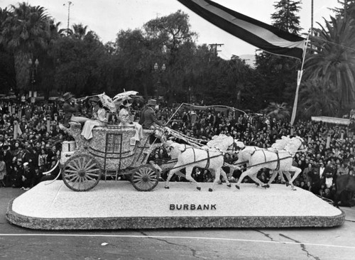 1939 Tournament of Roses Parade float