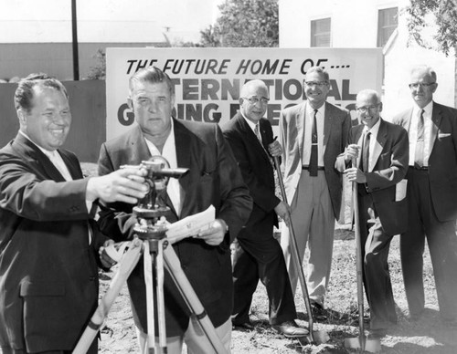 Seeing eye dog center ground broken