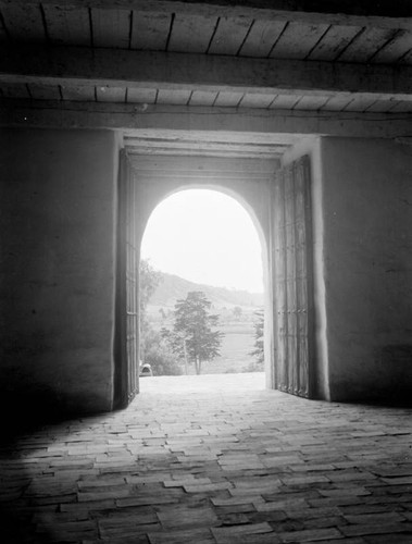 San Diego Mission entrance