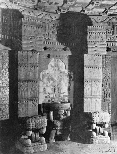 Drinking fountain in Mayan Theater