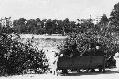 Couples at MacArthur Park