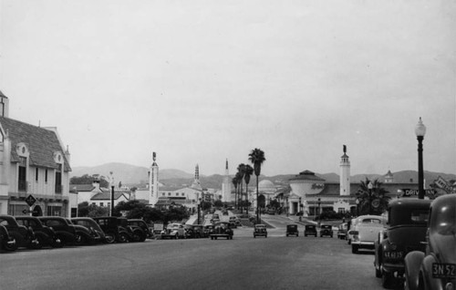 Westwood Boulevard in Westwood Village