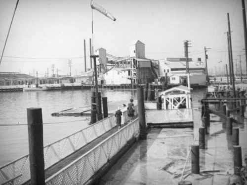 L. A. Harbor, waiting for the S. S. Catalina