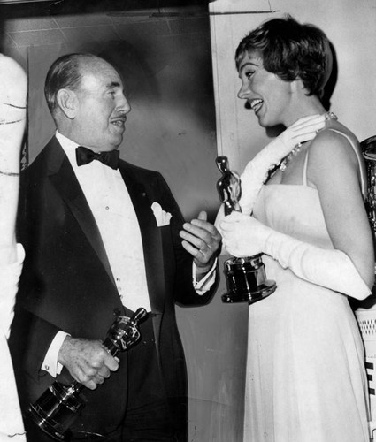 Jack Warner and Julie Andrews