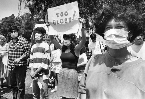 Anti-chemical demonstration