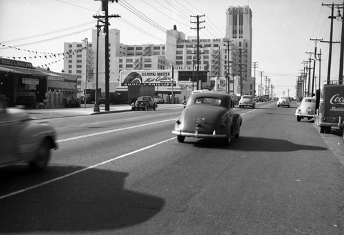 Olympic Boulevard near Soto Street