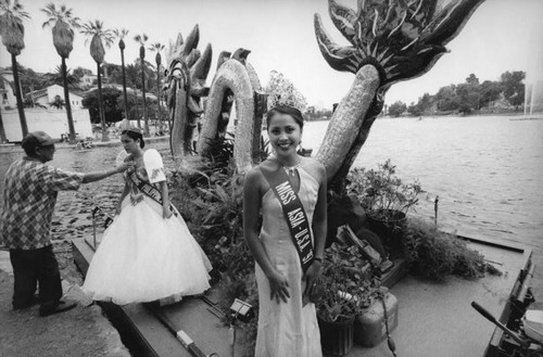 Miss Asia USA at the Lotus Festival, Echo Park