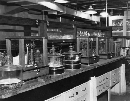 Morgue chemical lab