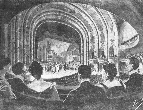 Artist's conception, Mason Opera House