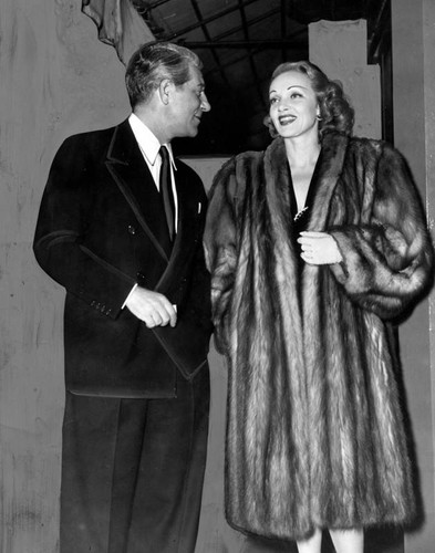 Marlene Dietrich and Jean Gabin