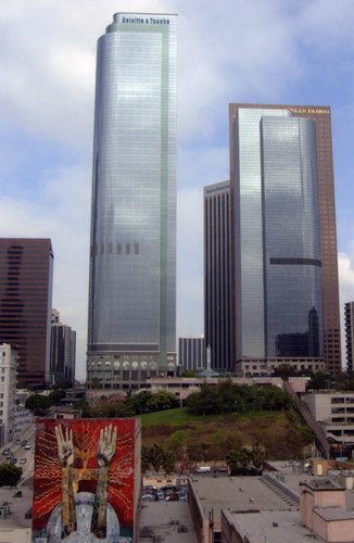 High-rise buildings, downtown