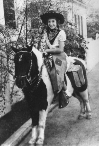 Girl on pony