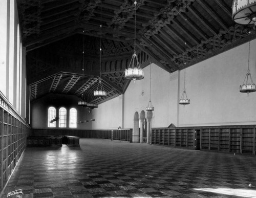 Interior of Powell Library at U.C.L.A., view 3