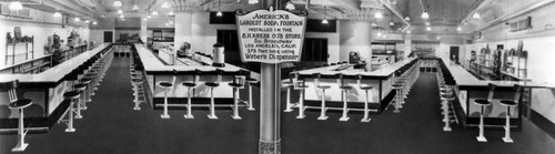 S. H. Kress Co. soda fountain, interior