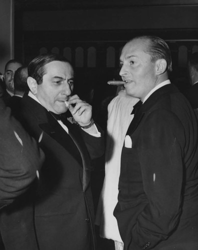 Ernst Lubitsch and Ben Bernie