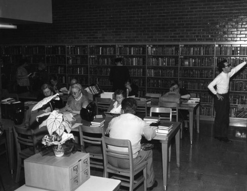 Adult reading room, El Sereno Branch Library