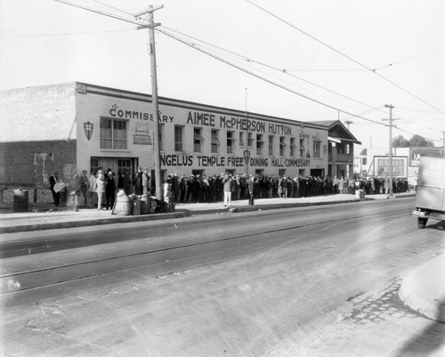 Angelus Temple Free Dining Hall & Commissary