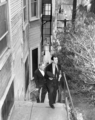 Angels Flight stairway