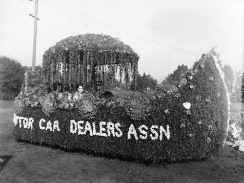 Rose Parade float