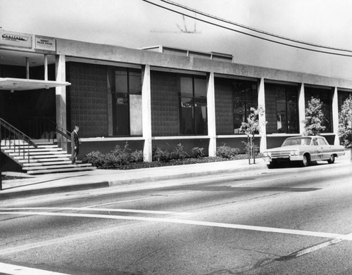 Rampart Police Station, front entrance