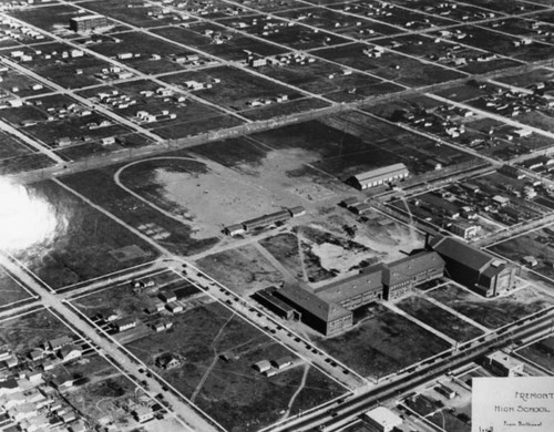 Fremont High School aerial