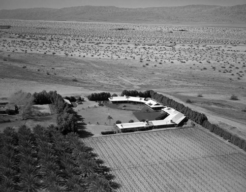 Palm Valley School, Palm Springs, looking north