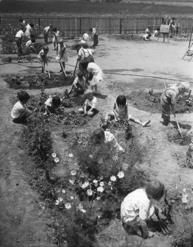 Gardening class