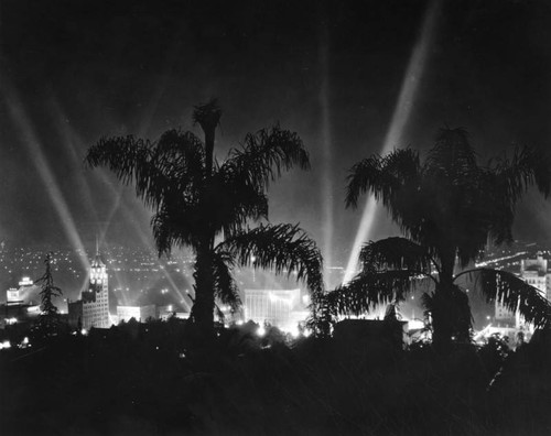 Premiere night, Hollywood Boulevard