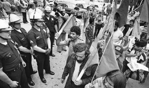 May Day parade march, 1981