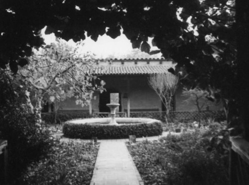 Courtyard at the Casa de Adobe