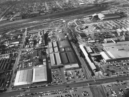 Eastern Avenue and 61st Street, Central Manufacturing District, looking west