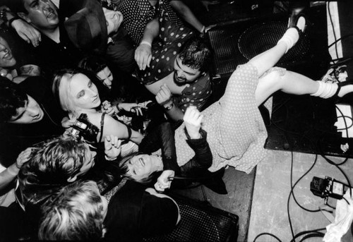 Exene at punk rock awards