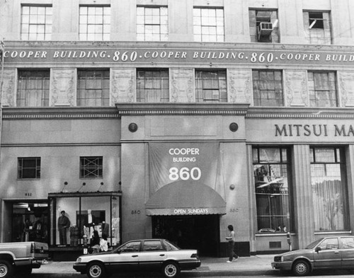 Cooper Building in downtown Los Angeles