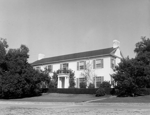 President's home, Occidental College