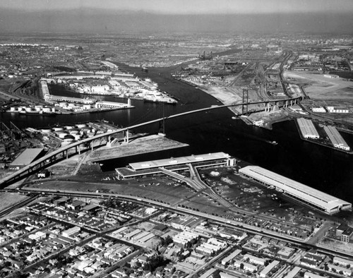 Port of Los Angeles, aerial view