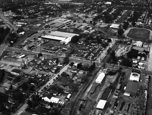 EE.K. Wood Lumber Co., Philadelphia Street and Gregory Avenue, looking northwest