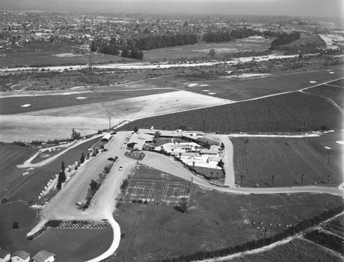 California Country Club, Whittier, looking northwest