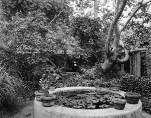 Patio of Lummis' house