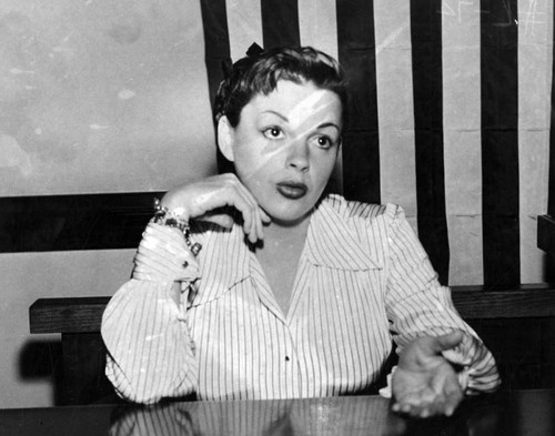 Judy Garland in court