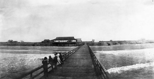 Gazing off the pier, Huntington Beach