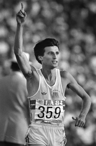 Sebastian Coe wins gold