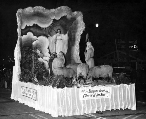 Bethlehem Star parade float tells saviour's birth story