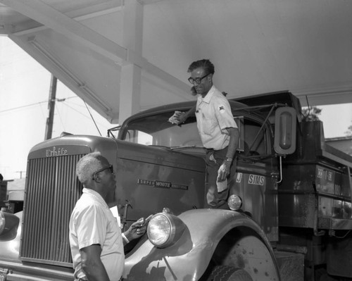 Mobil Service Station on Arlington Avenue