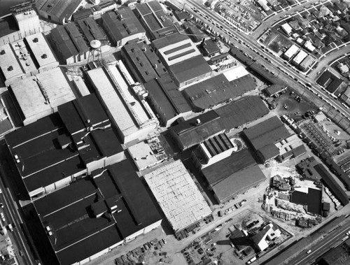 Metro Goldwyn Mayer Studios, Culver Boulevard, looking north