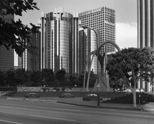 Downtown buildings, a view from Bunker Hill