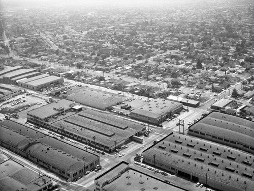 Central Manufacturing District, Vernon, looking southeast