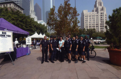 Carol Schatz, Public Safety Appreciation barbecue