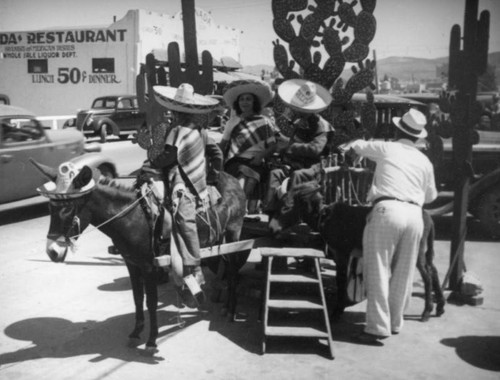 Group poses in Tijuana