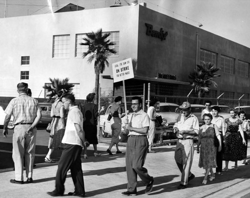 Workers strike at Bendix