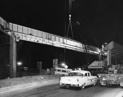 Steel girder at East L.A. interchange